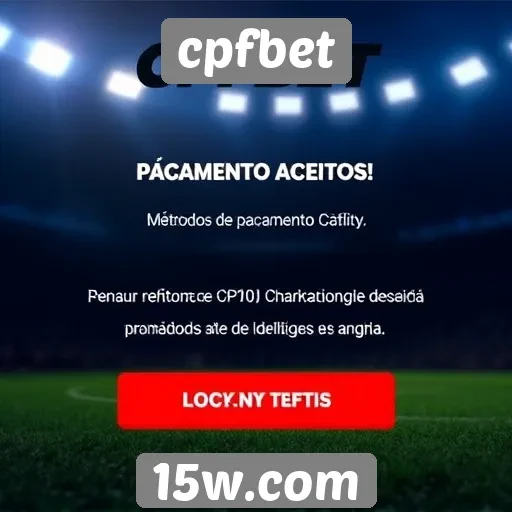 Métodos de pagamento aceitos no cpfbet